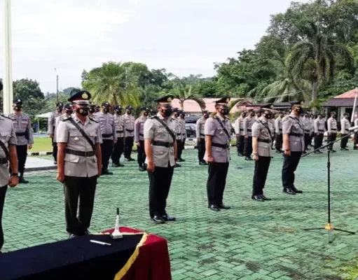 Polda Bangka Belitung Mutasi Sejumlah Perwira Polres Bangka Tengah