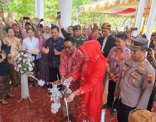 Polres Grobogan Hadiri Peresmian Gereja Tua Peninggalan Belanda