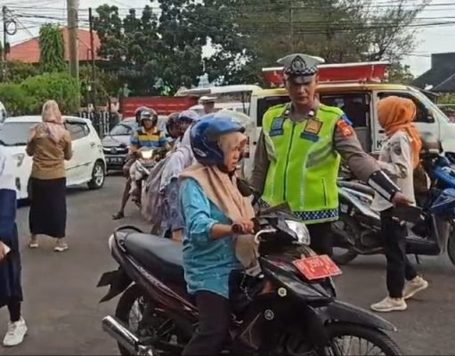 Giat Ditlantas Polda Jateng Razia Kendaraan Di Wilayah Kota Klaten