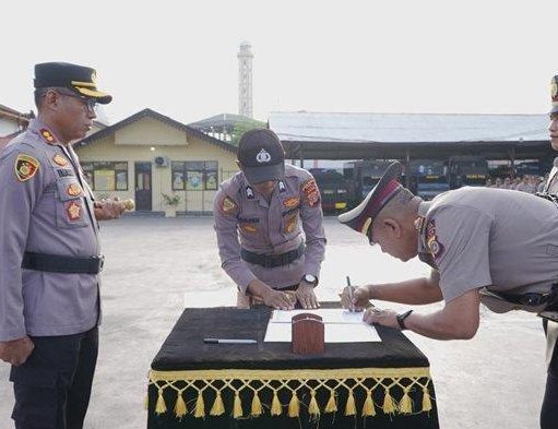 Sejumlah Perwira Polres Pidie Dimutasikan