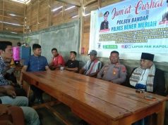 Polsek Bandar Polres Bener Meriah Gelar Jumat Curhat Di Kec.Bandar