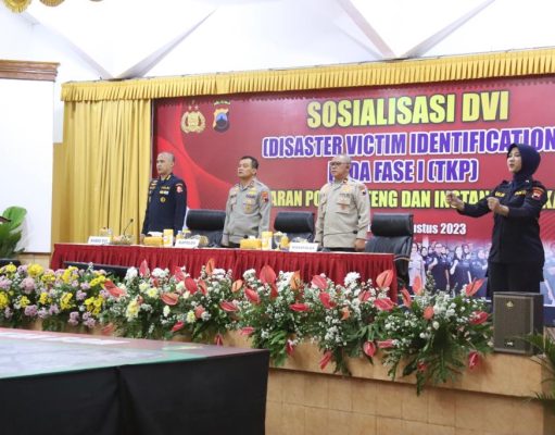 Biddokes Polda Jateng Gelar Pelatihan DVI Perkuat Profesionalitas Anggota Polri