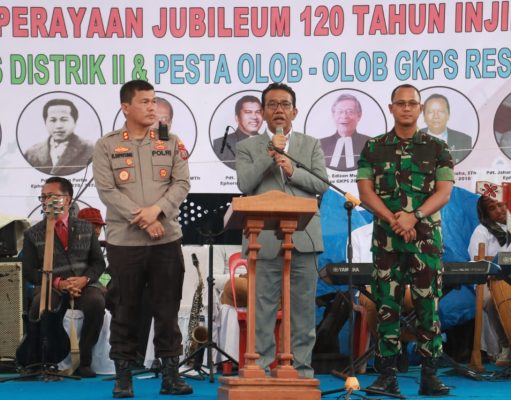 Harapan Kapolres Simalungun Pada Perayaan Jubelium 120 Tahun Masyarakat Dekat Dengan Tuhan