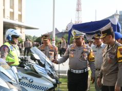 Dirlantas Polda Jateng Pimpin Gelar Pasukan Operasi Zebra Candi 2023