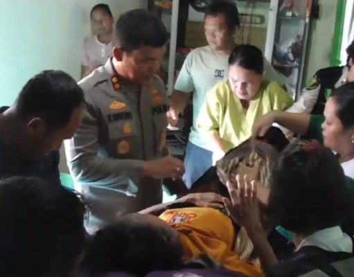 Kapolres Simalungun Tak Pernah Berhenti Bantu Ibu Lumpuh Di Perdagangan