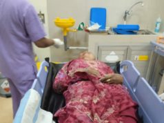 Seorang Wanita Lansia Tertabrak Ketika Akan Menyebrang