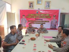 Sosialisasi Hukum Hedonisme, IPTU Umam : Polisi Bisa Dituntut Kode Etik