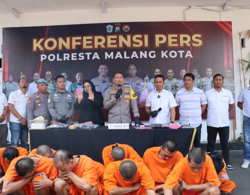 Polresta Malang Kota Ungkap Peredaran Narkoba Berhasil Amankan 26 Tersangka