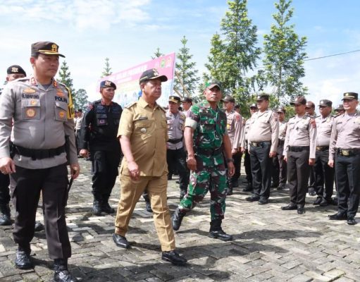 Polres Simalungun Hadir Amankan Pilpanag Gelombang Ke-2 Berjalan Lancar Dan Aman