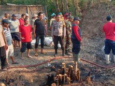 Polsek Pati Terjun Ke Titik Hotspot Guna Amankan Lokasi Karhutla