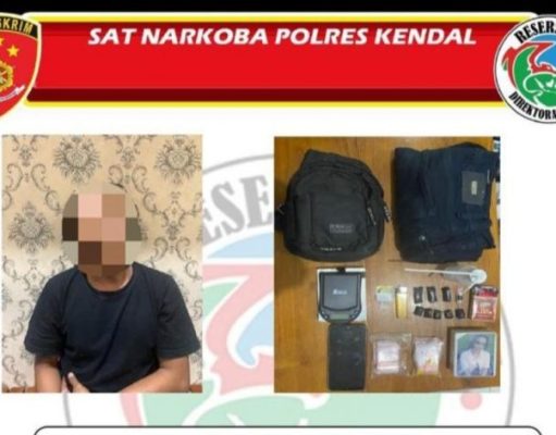 Sopir Nekat Edarkan Sabu Berhasil Diringkus Satresnarkoba Polres Kendal