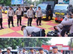 Baharkam Polri Cek Kekuatan Dan Sarana Prasarana Polres Purwakarta