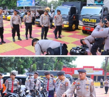 Baharkam Polri Cek Kekuatan Dan Sarana Prasarana Polres Purwakarta