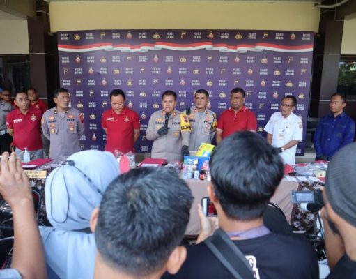 Sindikat Pelaku Kasus Curanmor 9 Orang Diringkus Satreskrim Polres Batang