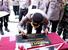 Giat Kapolres Majalengka Komitmen Pada Pelayanan Dan Keamanan Resmikan Rumdin Kapolsek