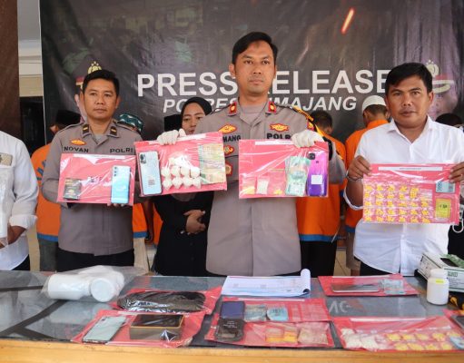 Polres Lumajang Berhasil Ungkap 10 Kasus dan Amankan 11 Tersangka Saat Operasi