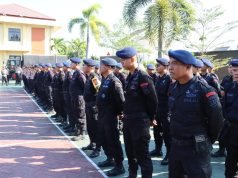 Polres Magetan Terjunkan 619 Personel Gabungan Amankan Pilkades Serentak di 30 Desa