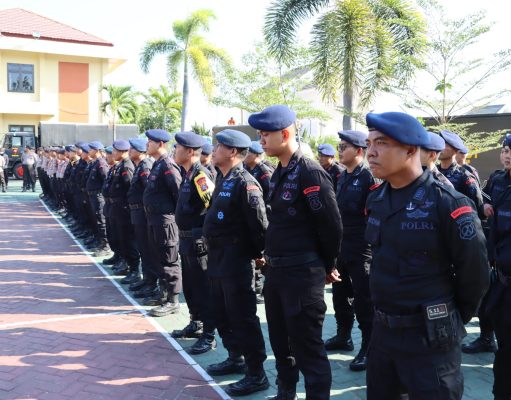 Polres Magetan Terjunkan 619 Personel Gabungan Amankan Pilkades Serentak di 30 Desa