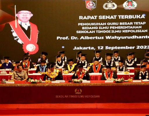 Prof Albertus Wahyurudhanto Dikukuhkan, STIK Lemdiklat Polri Tambah Guru Besar