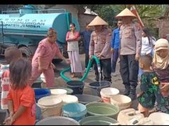 Polres Jember Kembali Salurkan Bantuan Air Bersih Untuk Warga Kecamatan Patrang