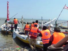 Sinergitas Tiga Pilar, Polisi di Bangkalan Patroli Laut Cegah Gesekan Antar Nelayan