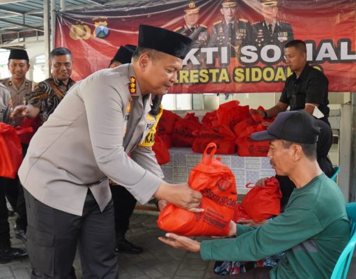 Jumat Curhat Polresta Sidoarjo Berbagi Untuk Warga Sidokare