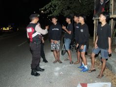 Rutin Gelar Patroli Gabungan Polres Bangkalan Antisipasi Balap Liar dan Tawuran Remaja