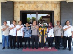 Pererat Sinergitas Jelang Pemilu, Kapolresta Mojokerto Silaturahmi Dengan Bawaslu