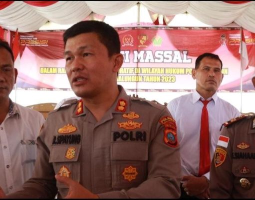 Optimalkan Restoratif Justice dalam penyelesaian Perkara, Kapolres Simalungun kembali selesaikan 61 kasus