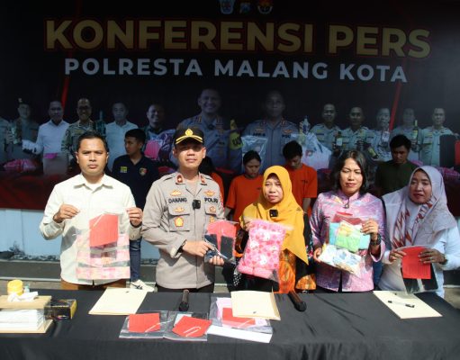 Polresta Malang Kota Berhasil Bongkar Sindikat Perdagangan Bayi