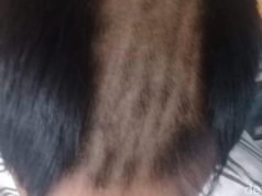 Babinsa Potong Rambut Puluhan Siswa SMPN 1 Maniis