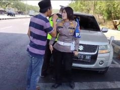 Tak Terima Diberhentikan Anggota Polisi, Agus Cakar Polwan Sat PJR Polda Jatim