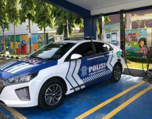 Korlantas Polri Usul Mobil Patroli Gunakan Kendaraan Listrik Untuk Dukung Udara Bersih