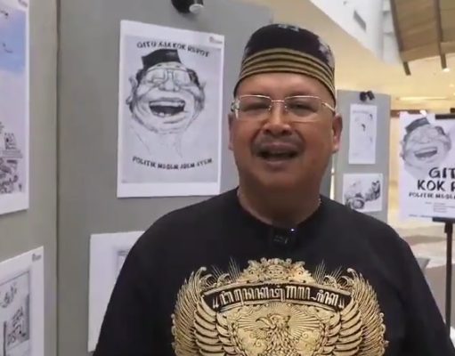Melalui Karikatur, Kasespim Lemdiklat Polri Ajak Pemilu 2024 Dilalui dengan Tidak Anarkis