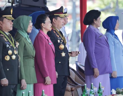 Kapolri Hadiri HUT TNI AL Ke-78, Tegaskan Sinergitas TNI-Polri