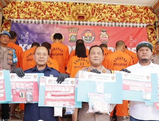 Trio Residivis Narkoba Kembali Ditangkap Polresta Denpasar