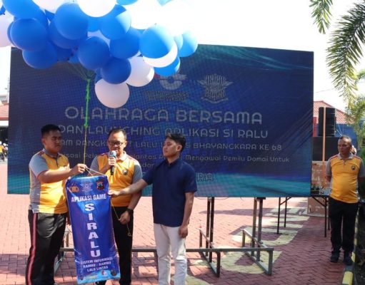 Puncak Peringatan HUT Polantas Ke-68, Polres Jepara Luncurkan Aplikasi ‘Si Ralu’