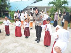 Polri Berikan Trauma Healing Kepada Pelajar SD-SMP Barelang