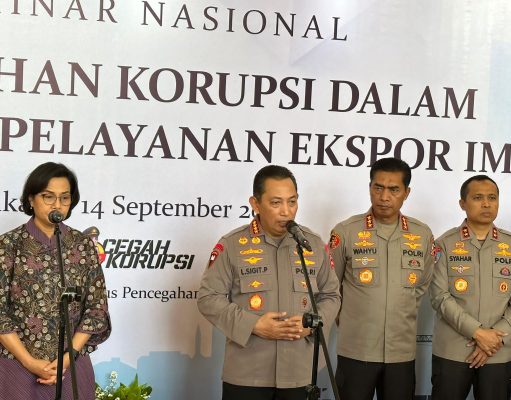 Kapolri Terus Upayakan Perbaikan Indeks Persepsi Korupsi