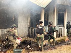 Lagi, KSTP Berulah Bakar Perumahan Nakes di Ilaga