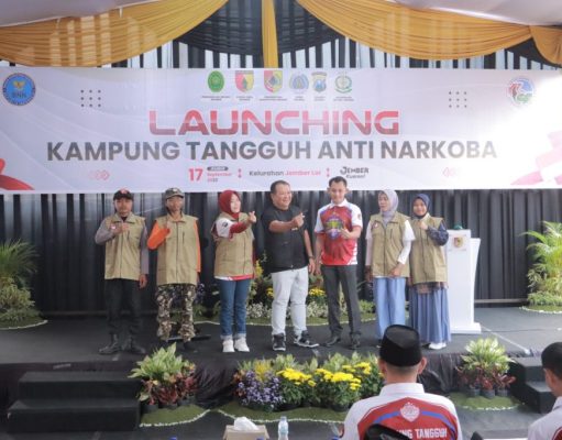 Bupati Jember Resmikan Kampung Tangguh Bebas Narkoba Di Patrang