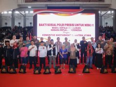 Wakapolri dan Kapolda Sumut Gelar Bakti Sosial Bagikan 5.000 Paket Sembako