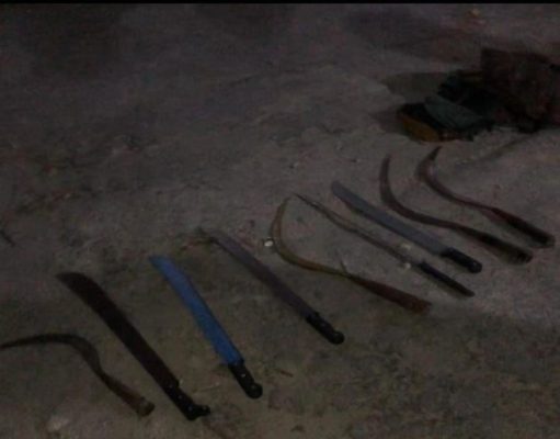 Polisi Ringkus Sepuluh Remaja Gengster yang hendak Tawuran di Depok, Puluhan Senjata Tajam Disita