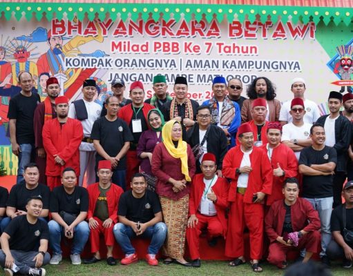 HUT ke-7, Paguyuban Bhayangkara Betawi Gelar Pentas Seni Betawi dan Santunan ke Anak Yatim-Piatu