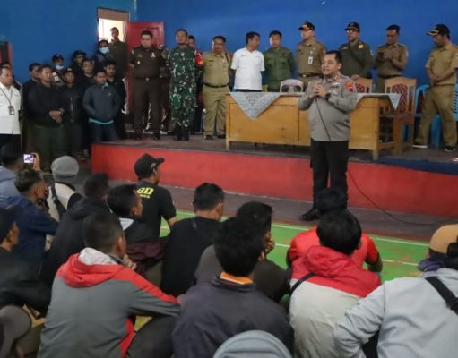 Dugaan kekerasan Kepada Relawan Hutan Lindung Di Sirampog, Kapolres Brebes Memediasi