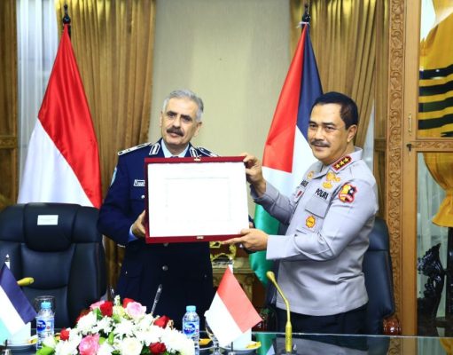 Polri dan Polisi Palestina Teken MoU Penanggulangan Kejahatan Transnasional