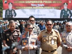 Polda Jateng Gelar Simulasi Pengamanan Kota