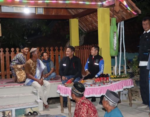 Giat Patroli Kapolres Grobogan Sambangi Pos Kamling Jelang Pelaksanaan Pemilu 2024