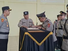 Sertijab Perwira Polres Kuningan Ke Reskrim Polres Cirebon