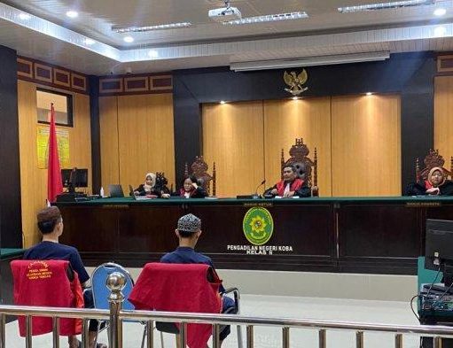 Bukti Nyata Sidang Kasus Ajudan Kapolres Bangka Tengah Curi Uang 1 M